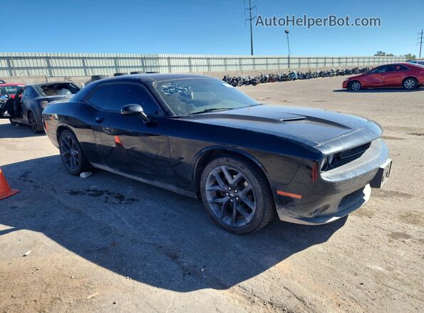 2C3CDZAG7LH110159 2020 DODGE CHALLENGER Black Przód prawy