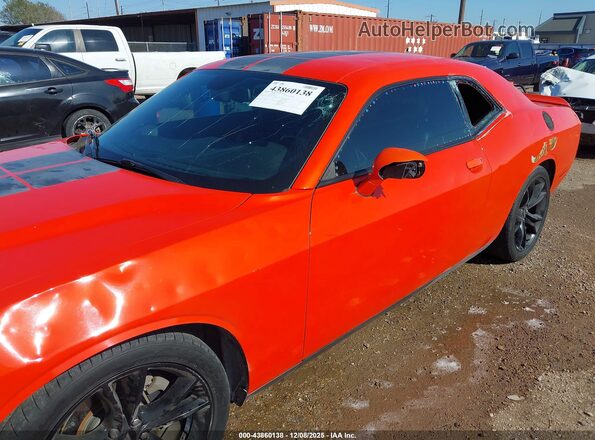 2C3CDZAG8HH558255 2017 DODGE CHALLENGER Orange Դիմացի տեսք
