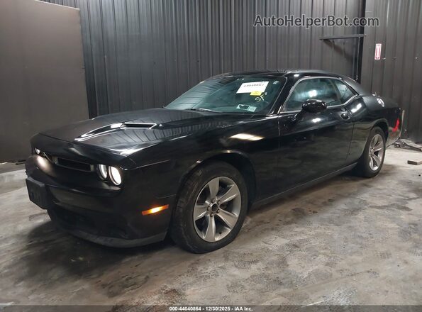 2C3CDZAGXGH289383 2016 DODGE CHALLENGER Black Vista tres cuartos delantera izquierda