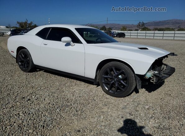 2C3CDZAGXLH113749 2020 DODGE CHALLENGER White Przód prawy