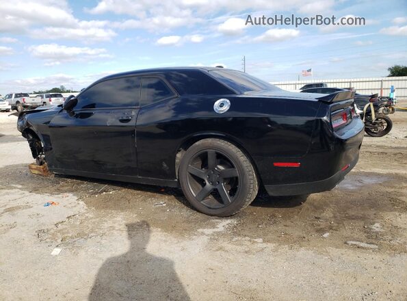 2C3CDZAGXLH214483 2020 DODGE CHALLENGER Black Trasero izquierdo