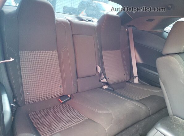 2C3CDZAGXLH214483 2020 DODGE CHALLENGER Black Vista de los asientos traseros