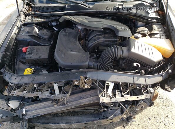 2C3CDZAGXLH214483 2020 DODGE CHALLENGER Black Vista interior trasera