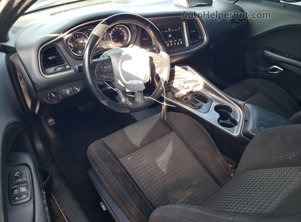 2C3CDZAGXLH214483 2020 DODGE CHALLENGER Black Vista del salpicadero