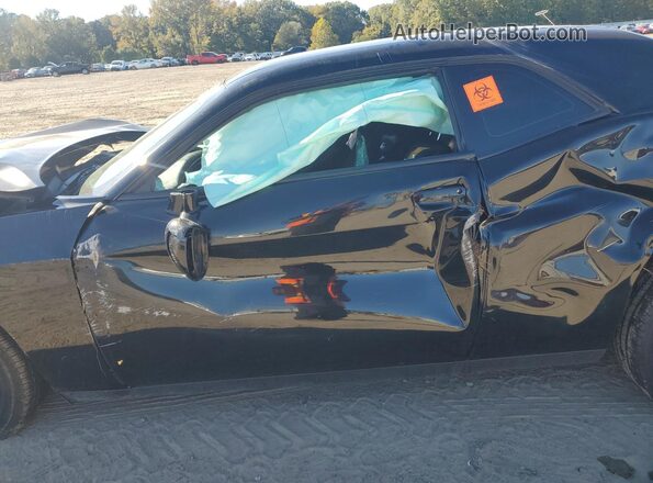 2C3CDZAGXNH178426 2022 DODGE CHALLENGER Black Widok wnętrza z przodu