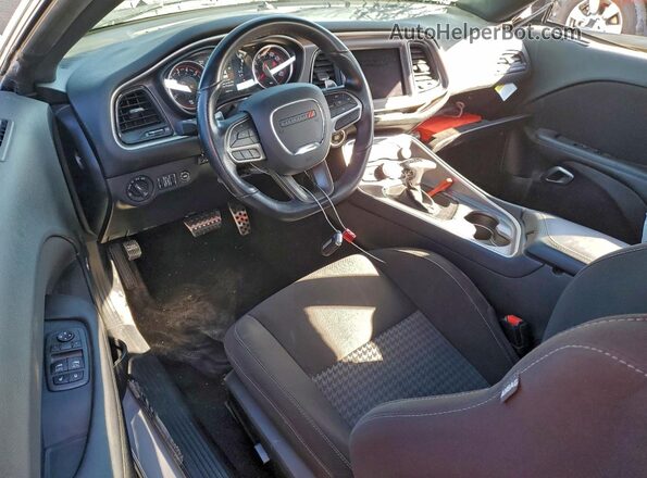 2C3CDZBT3NH124770 2022 DODGE CHALLENGER Серый Вид панели приборов