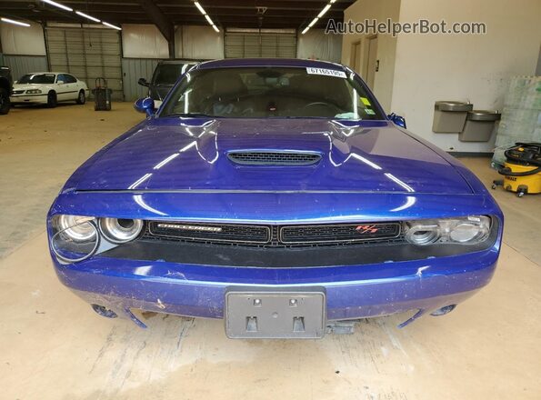 2C3CDZBT3NH230782 2022 DODGE CHALLENGER Blue Vista frontal