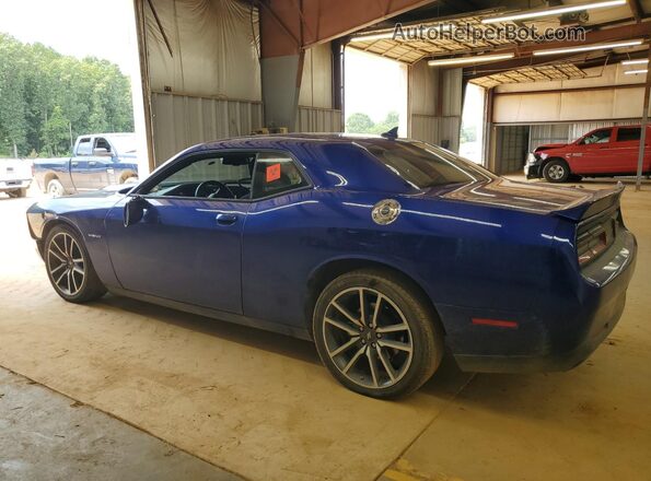 2C3CDZBT3NH230782 2022 DODGE CHALLENGER Blue Trasero izquierdo