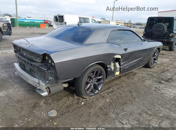 2C3CDZBT5LH235981 2020 DODGE CHALLENGER Gray Trasero derecho
