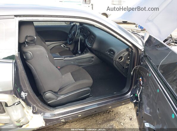 2C3CDZBT5LH235981 2020 DODGE CHALLENGER Gray Vista interior delantera