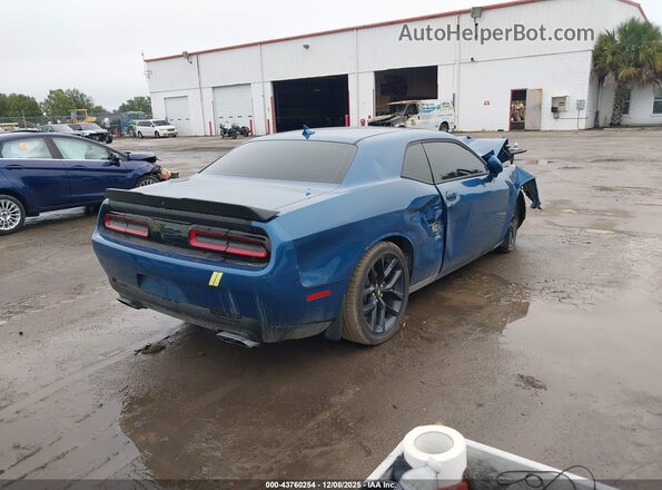 2C3CDZBT5PH594009 2023 DODGE CHALLENGER Blue Задня права чверть