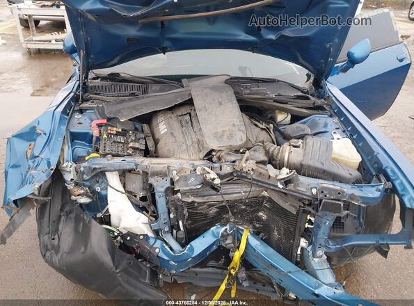 2C3CDZBT5PH594009 2023 DODGE CHALLENGER Blue Вид ззаду
