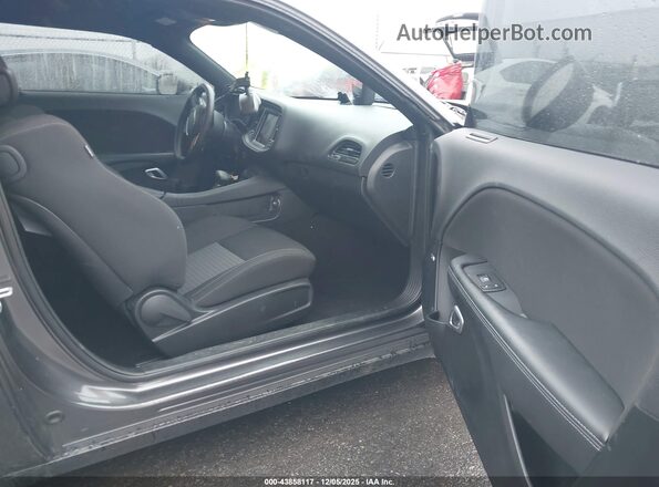 2C3CDZBT5PH655018 2023 DODGE CHALLENGER Gray წინა სალონის ხედი