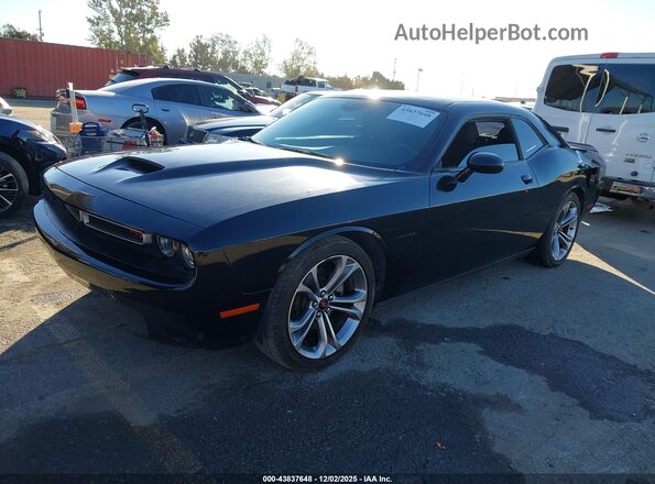 2C3CDZBT6LH123206 2020 DODGE CHALLENGER Черный Передняя левая четверть