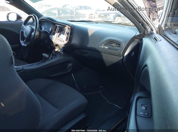 2C3CDZBT6LH123206 2020 DODGE CHALLENGER Черный Вид салона спереди