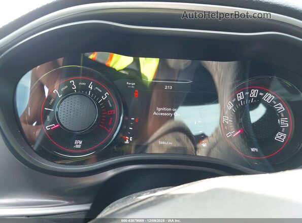 2C3CDZBT6NH132510 2022 DODGE CHALLENGER Maroon Вид задніх сидінь