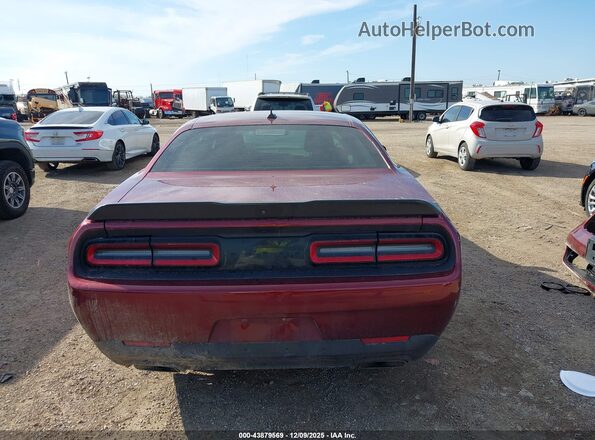 2C3CDZBT6NH132510 2022 DODGE CHALLENGER Maroon 
