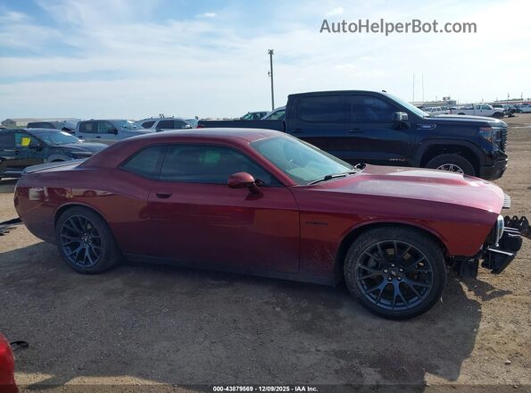2C3CDZBT6NH132510 2022 DODGE CHALLENGER Maroon Панорамний вид салону 360°