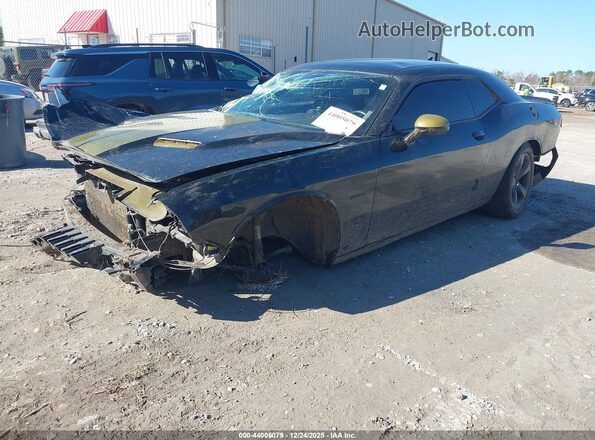 2C3CDZBT7GH138285 2016 DODGE CHALLENGER Black Przód lewy