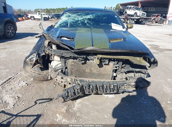 2C3CDZBT7GH138285 2016 DODGE CHALLENGER Black Widok wnętrza z tyłu