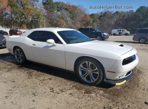 2C3CDZBT8LH119061 2020 DODGE CHALLENGER White Передня права чверть