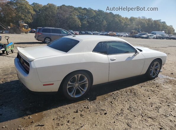 2C3CDZBT8LH119061 2020 DODGE CHALLENGER White Задня права чверть