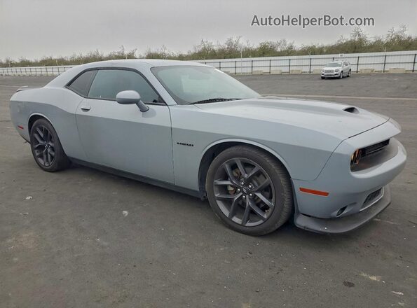 2C3CDZBT8NH155772 2022 DODGE CHALLENGER Gray Передня права чверть