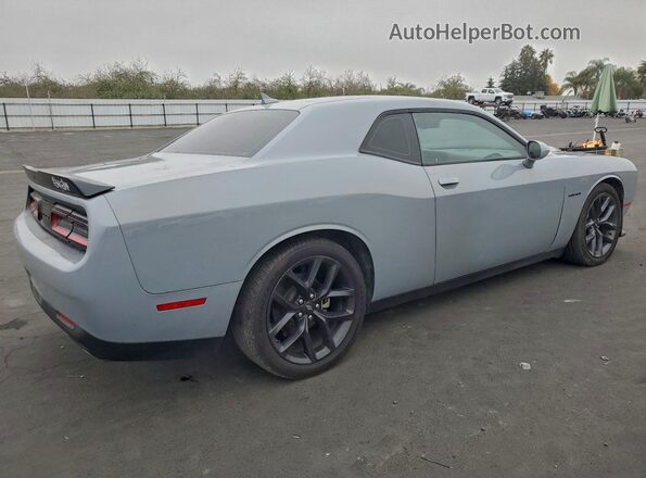 2C3CDZBT8NH155772 2022 DODGE CHALLENGER Gray Задня права чверть