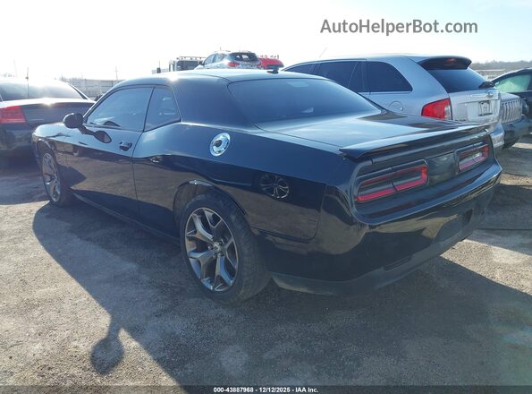 2C3CDZBTXHH572606 2017 DODGE CHALLENGER Черный Задняя левая четверть