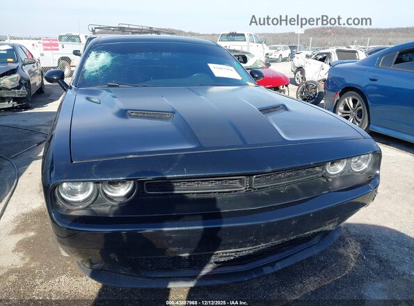2C3CDZBTXHH572606 2017 DODGE CHALLENGER Черный Вид щитка приборов