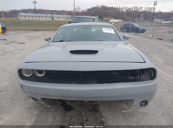 2C3CDZBTXNH234196 2022 DODGE CHALLENGER Gray Вид панелі приладів