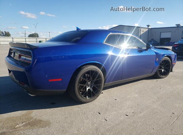 2C3CDZFJ0LH198430 2020 DODGE CHALLENGER Blue Tył prawy