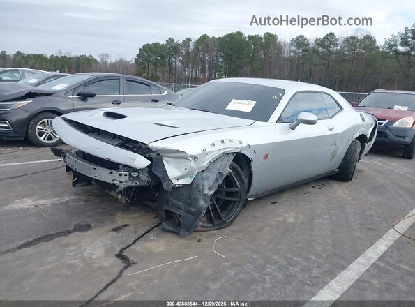 2C3CDZFJ1PH566409 2023 DODGE CHALLENGER Silver Առջևի ձախ երեք քառորդ տեսարան