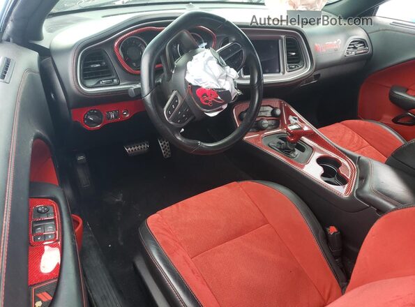 2C3CDZFJ2LH203594 2020 DODGE CHALLENGER Black Widok deski rozdzielczej