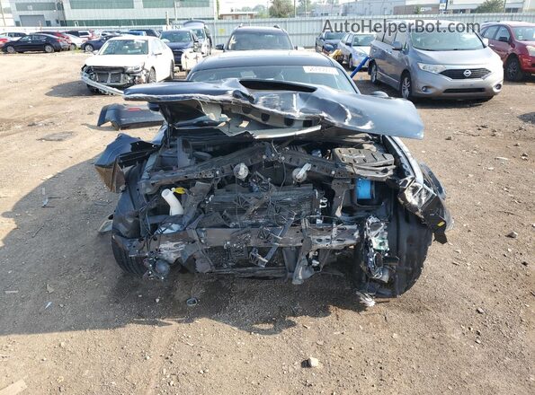 2C3CDZFJ2LH203594 2020 DODGE CHALLENGER Black Widok z przodu