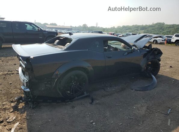 2C3CDZFJ2LH203594 2020 DODGE CHALLENGER Black Tył prawy