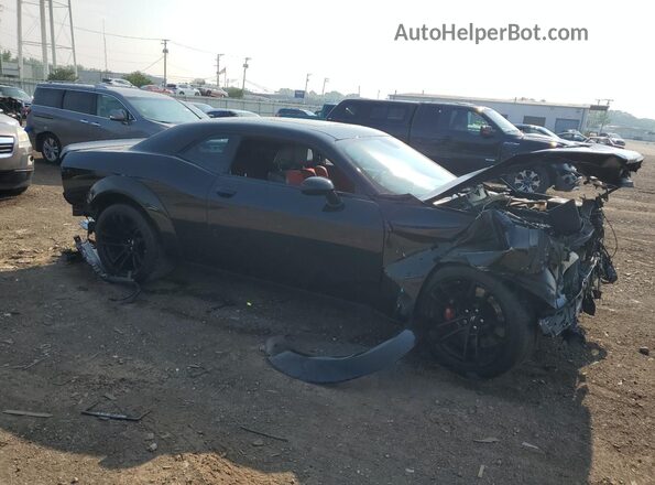 2C3CDZFJ2LH203594 2020 DODGE CHALLENGER Black Przód prawy