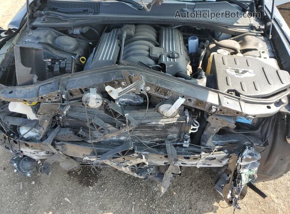 2C3CDZFJ2LH203594 2020 DODGE CHALLENGER Black Widok wnętrza z tyłu