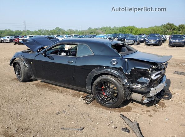 2C3CDZFJ2LH203594 2020 DODGE CHALLENGER Black Tył lewy