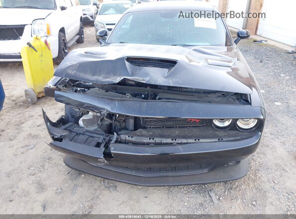 2C3CDZFJ6MH655081 2021 DODGE CHALLENGER Black წინა ხედი