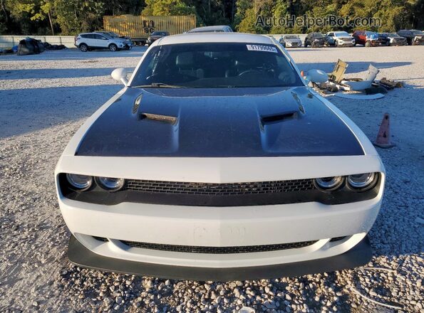 2C3CDZFJXKH741216 2019 DODGE CHALLENGER White Вид спереду