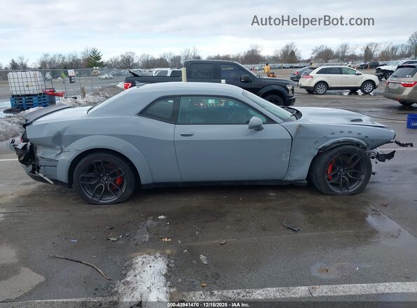 2C3CDZFJXMH521173 2021 DODGE CHALLENGER Gray 
