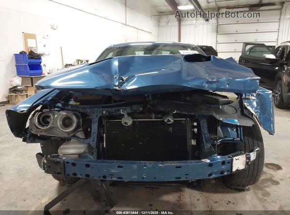 2C3CDZGGXPH696627 2023 DODGE CHALLENGER Blue Սալոնի հետևի տեսք