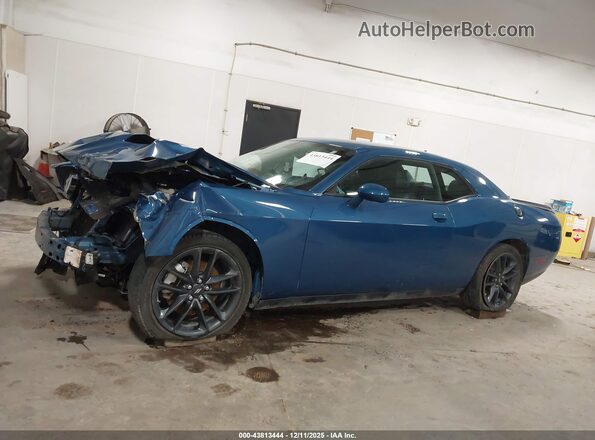 2C3CDZGGXPH696627 2023 DODGE CHALLENGER Blue 
