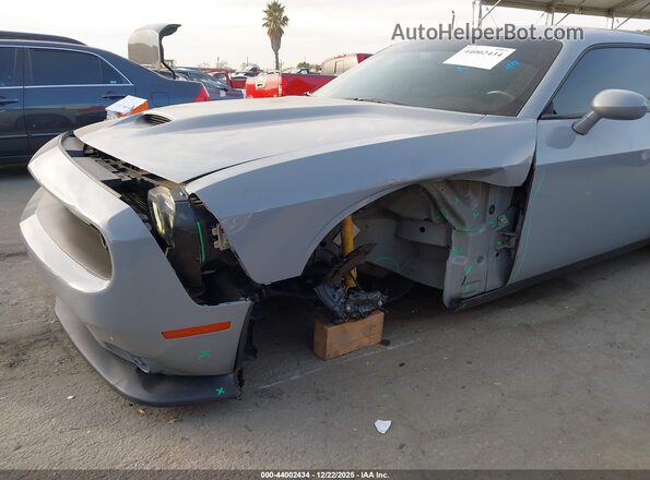 2C3CDZJG5NH200042 2022 DODGE CHALLENGER Gray Դիմացի տեսք