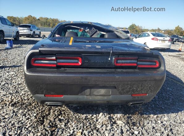 2C3CDZJG6NH194039 2022 DODGE CHALLENGER Gray Rear view