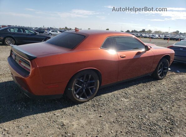 2C3CDZJG8LH236014 2020 DODGE CHALLENGER Orange Trasero derecho