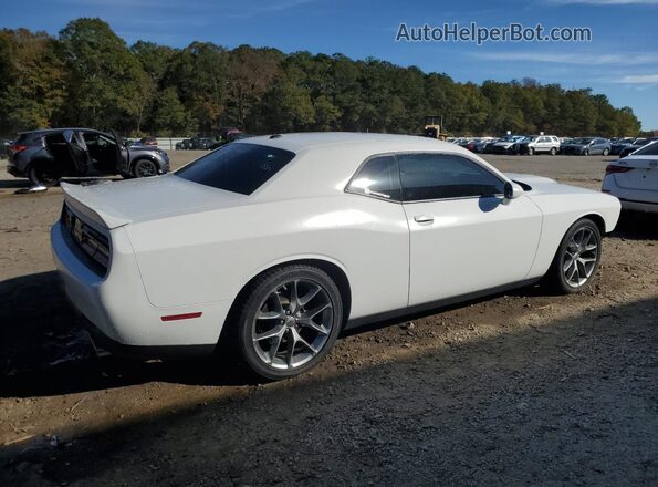2C3CDZJG8NH260252 2022 DODGE CHALLENGER White Trasero derecho