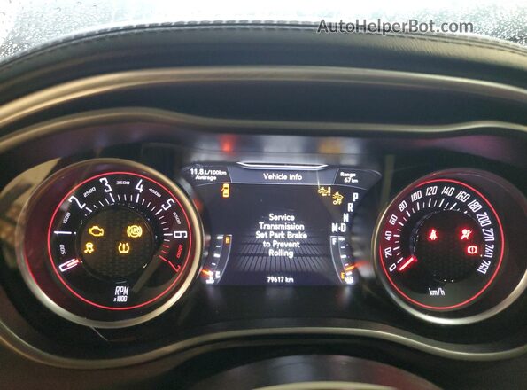 2C3CDZKG0MH568500 2021 DODGE CHALLENGER Red Вид щитка приладів