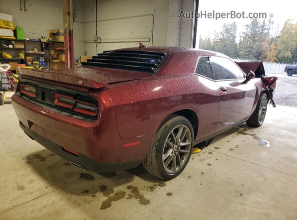 2C3CDZKG0MH568500 2021 DODGE CHALLENGER Red Задня права чверть